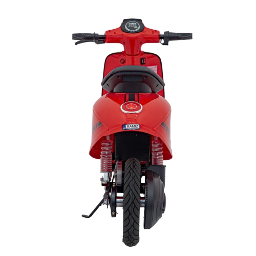 Pojazd Skuter dla dzieci na akumulator Retro 23 Czerwony SX2438.CR